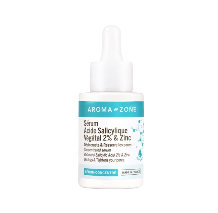 Aroma Zone Serum Acide Salicylique Vegetal 2% & Zinc 30ml