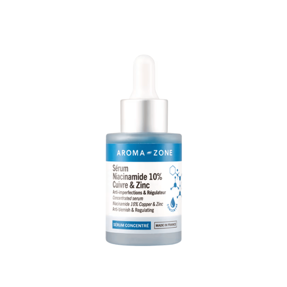 AROMA ZONE SERUM NIACINAMIDE 10% CUIVRE & ZINC 30ML