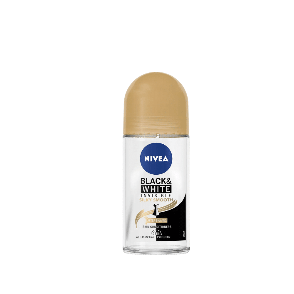 NIVEA BLACK&WHITE INVISIBLE SILKY SMOOTH ANTI PERSPIRANT 50ML
