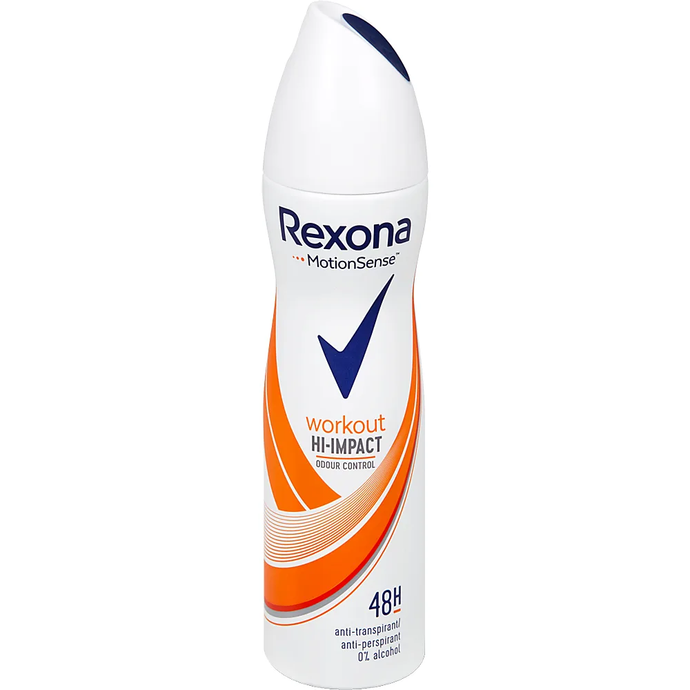 REXONA DEODORANT SPRAY WORKOUT IMPACT 200ML